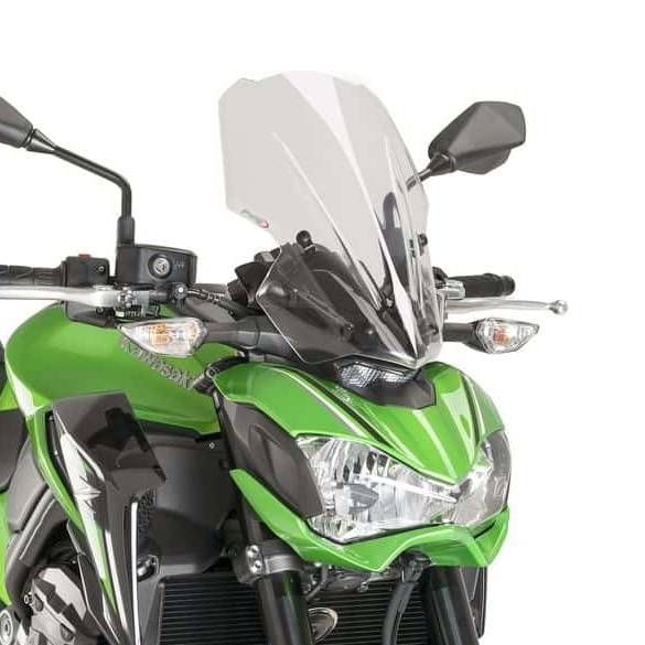 Puig New Generation Windshield Touring - Clear - 9392W | Kawasaki
