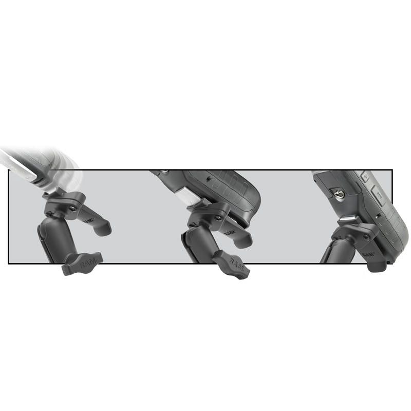 RAM Composite Drill Down Mount Per Garmin GPSMAP Serie 60 Più Altro Ram Mounts RAP B 138 GA12U - Foto 2