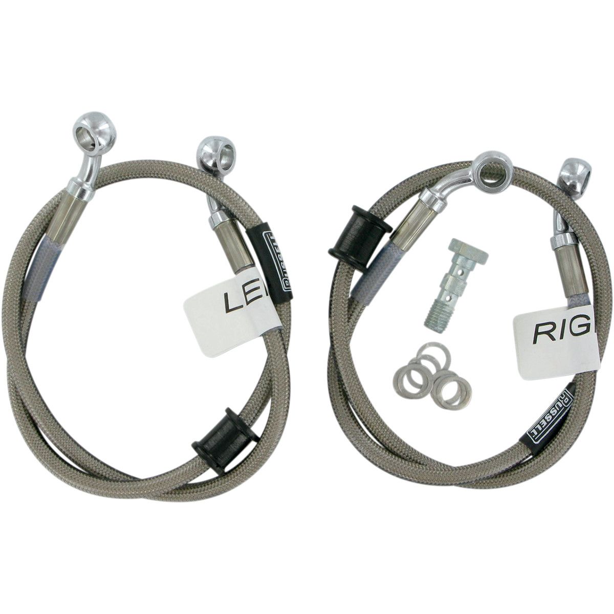 Russell Cycleflex Brake Line Two-Line Race Kit - R08357S | FortNine