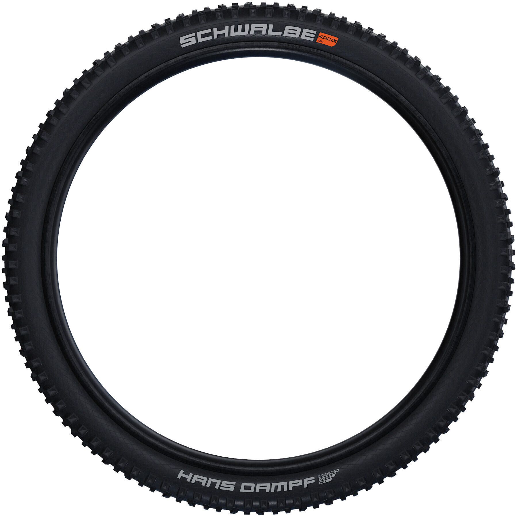 シュワルベ｜Hans Dampf Super Trail Addix Soft Pneu VTT Enduro Hans Dampf Super Trail Schwalbe avec gomme