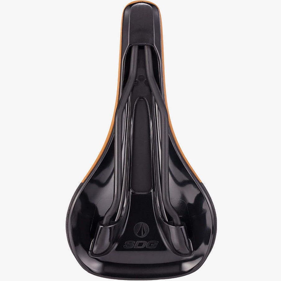 Selle SDG BEL-AIR V3 MAX Rails Lux-Alloy Noir/Orange