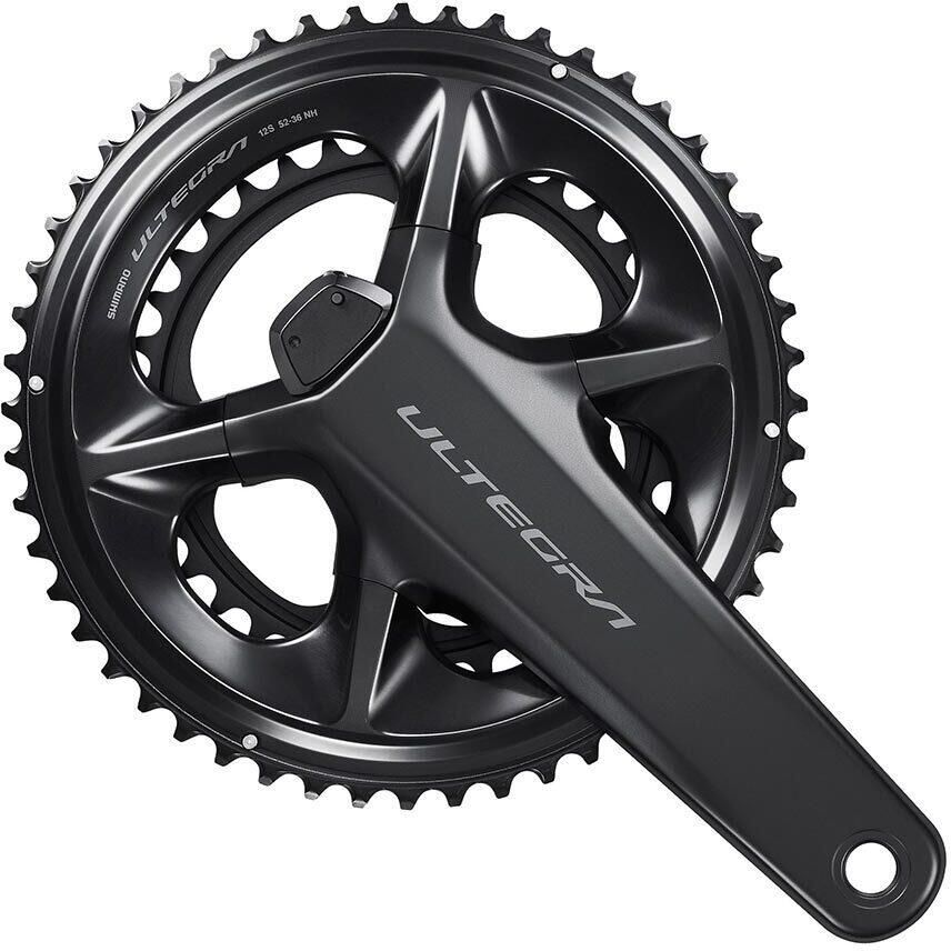 SHIMANO ULTEGRA FC-R81004iiiパワーメーター172.5 Shimano Ultegra FC-R8100-P Hollowtech II Power Meter Crankarms
