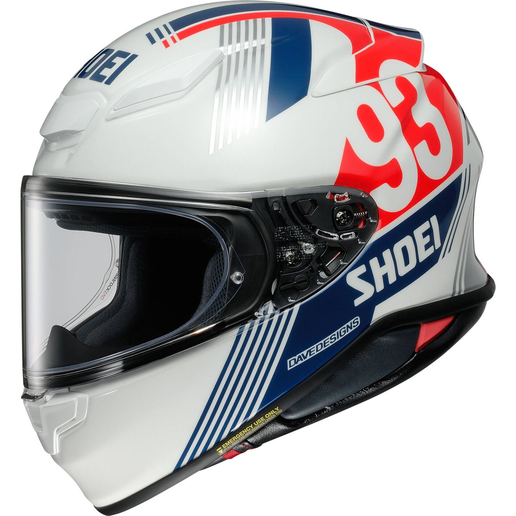 Shoei RF-1400 MM93 Retro Helmet | FortNine