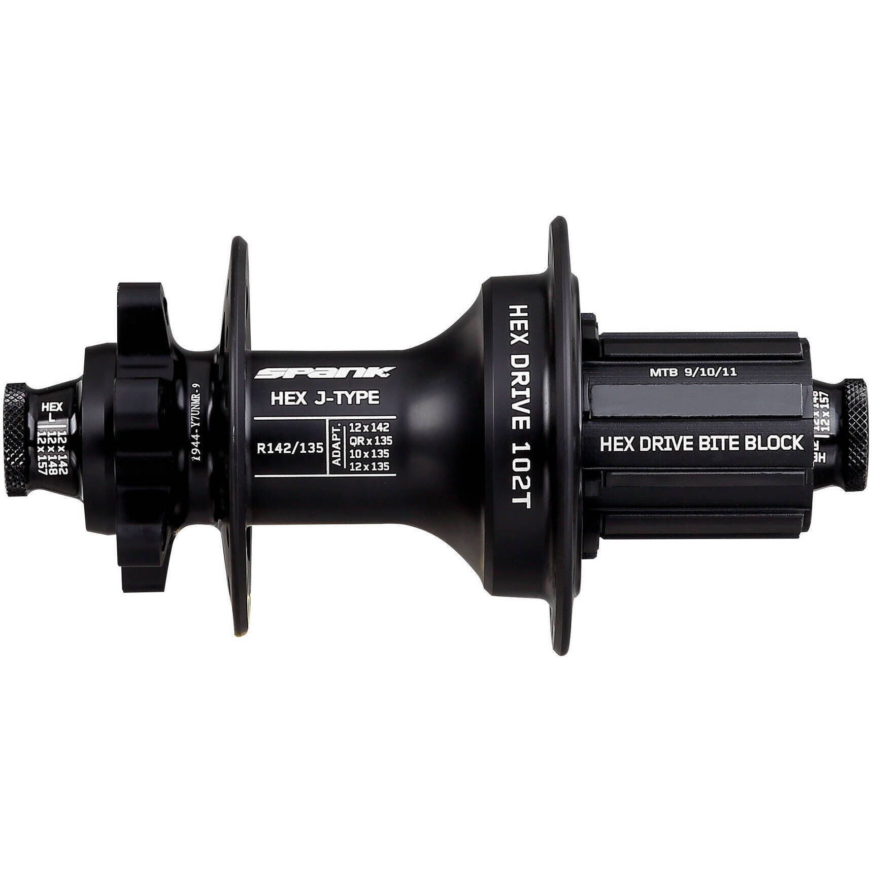 Spank Hex J-Type R135/142 Rear MTB Hub | FortNine