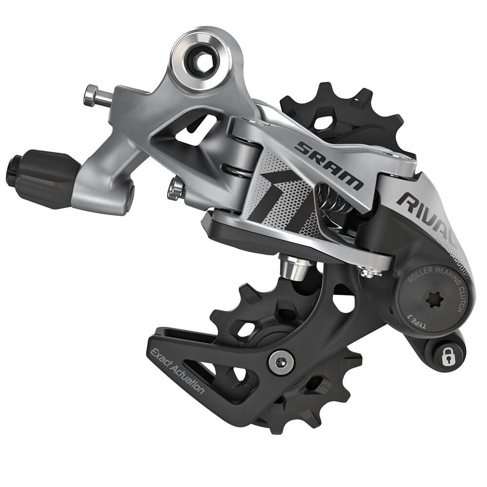 SRAM Rival 1 リアディレイラー + Shimano CS-5800 SRAM Rival 1 Rear Derailleur | FortNine