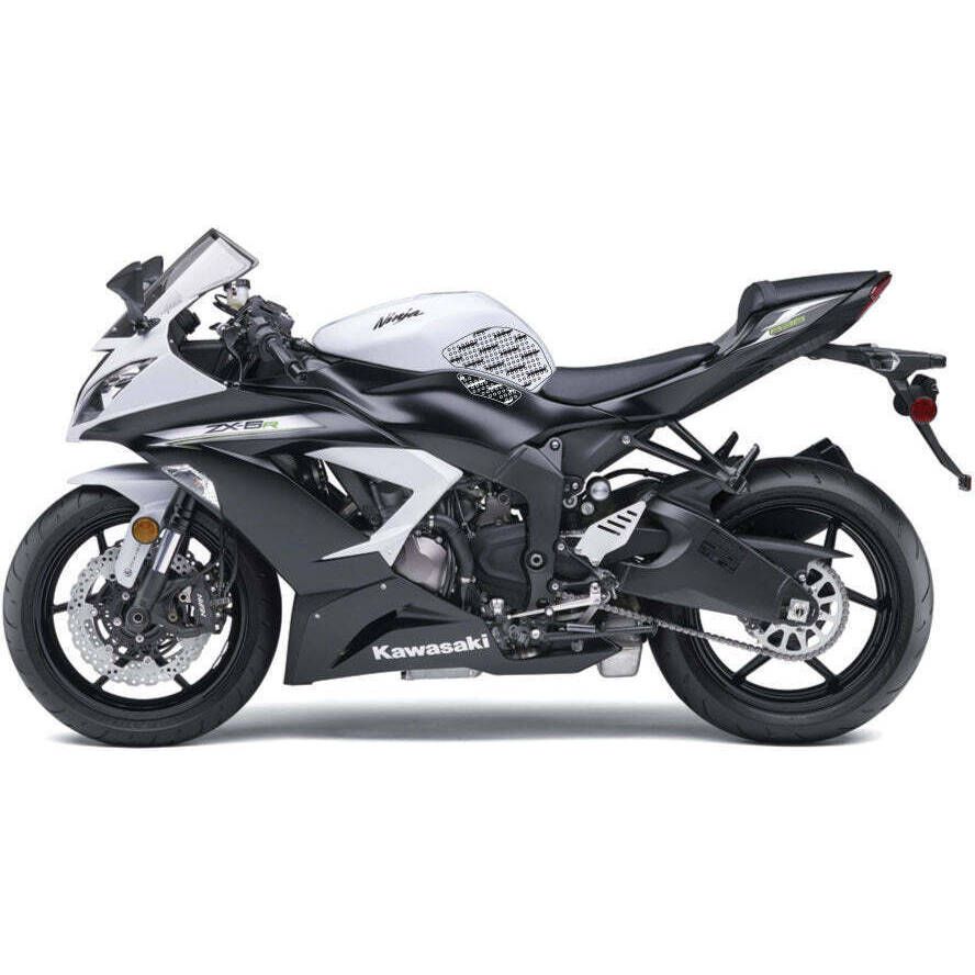 Stompgrip Volcano Tank Grips Hybrid - 55-10-0037H | Kawasaki Ninja