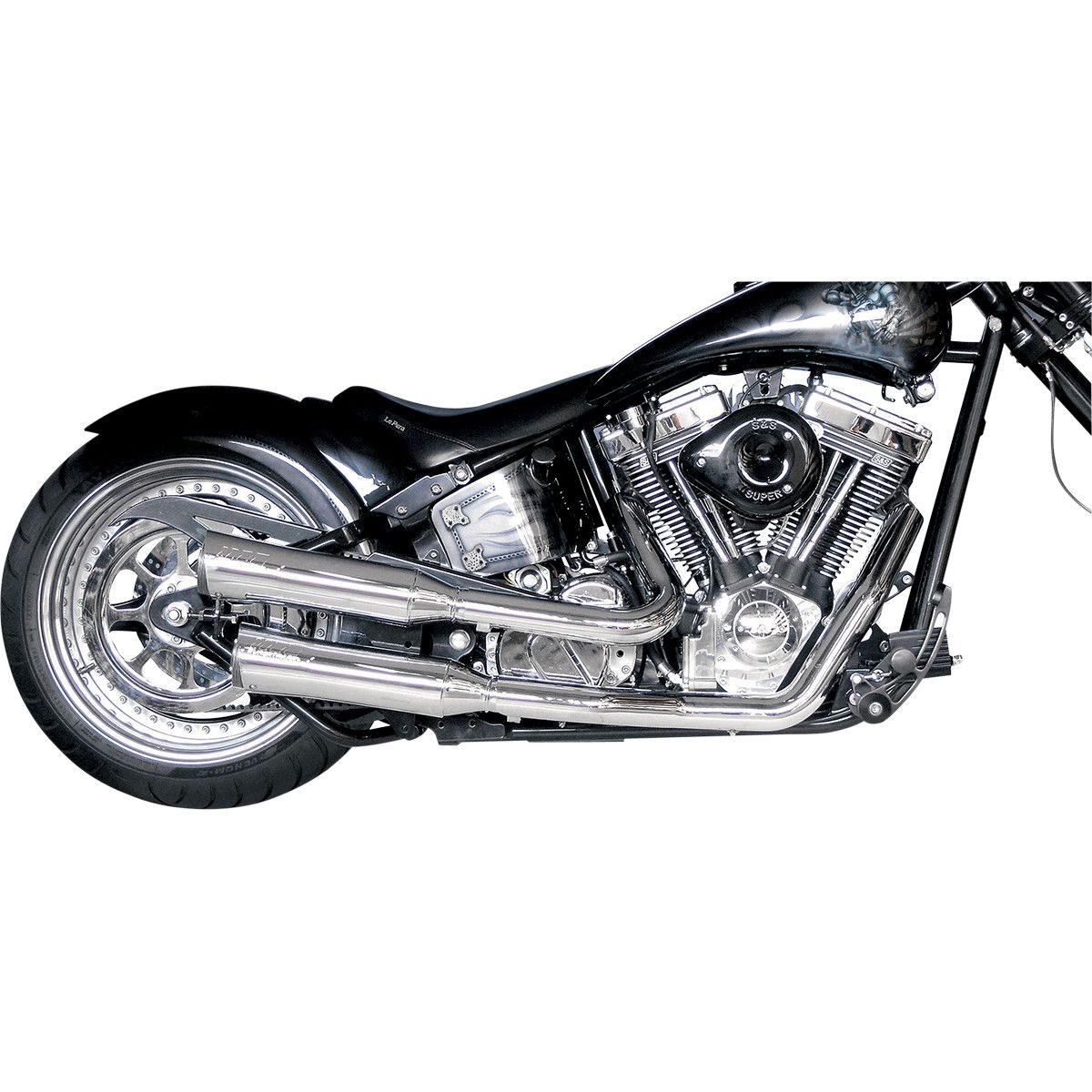 SuperTrapp Fatshots Exhaust System - Right Side Drive - Custom