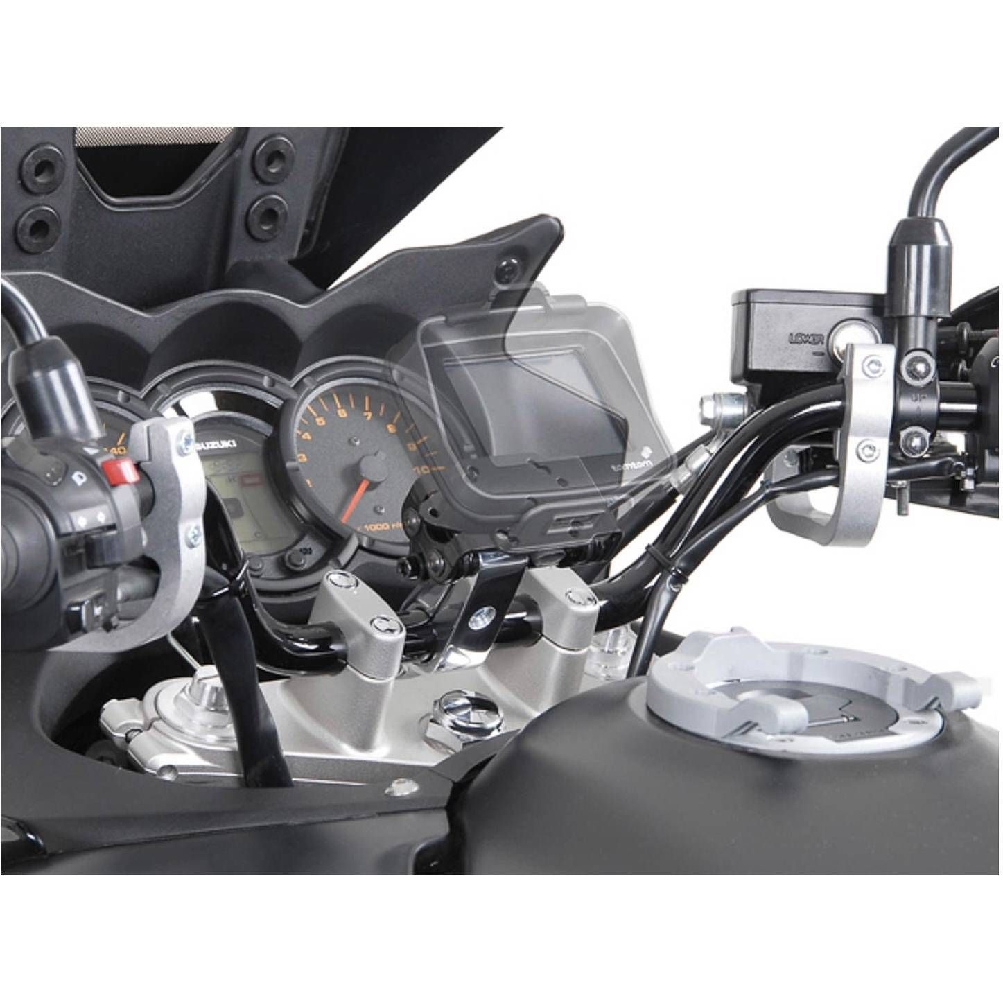 SW-Motech Nonshock Bar Clamp GPS Mount - GPS.00.308.10200/S | FortNine