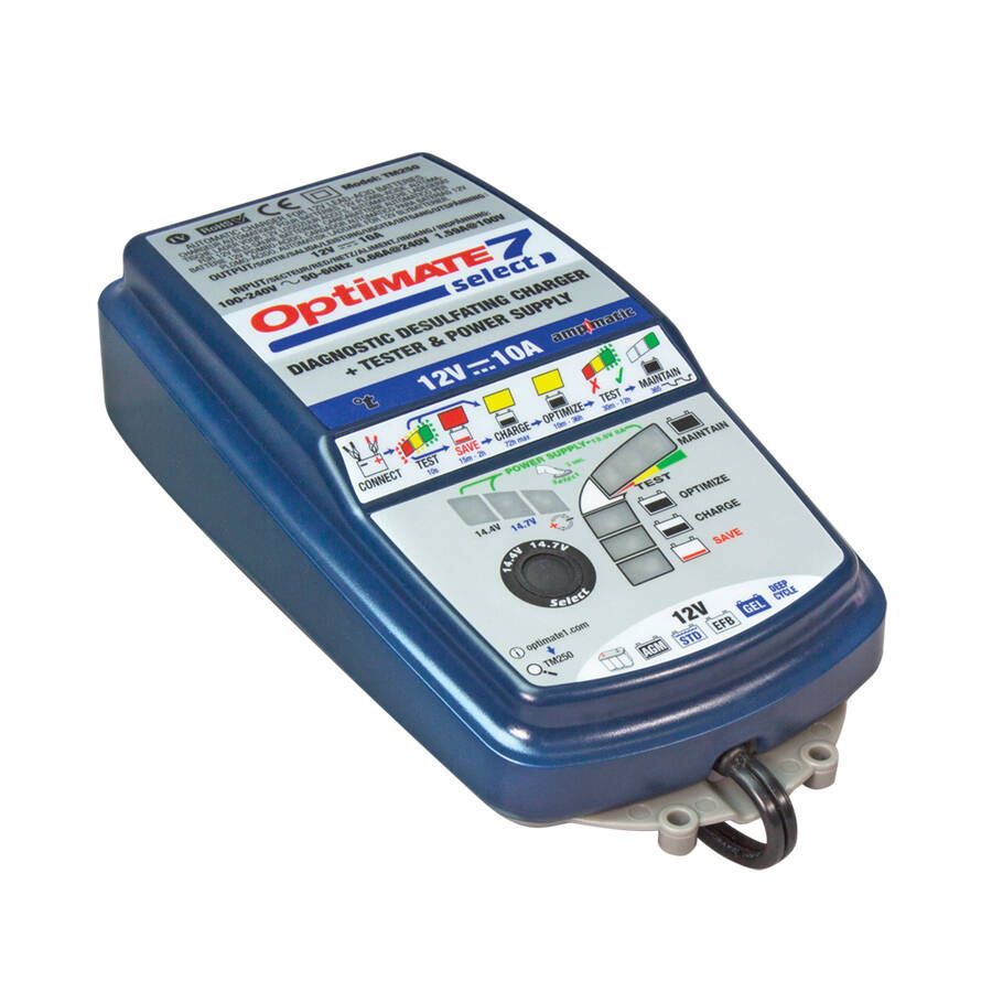 TecMate Optimate 7 Select Battery Charger - TM-251 | FortNine