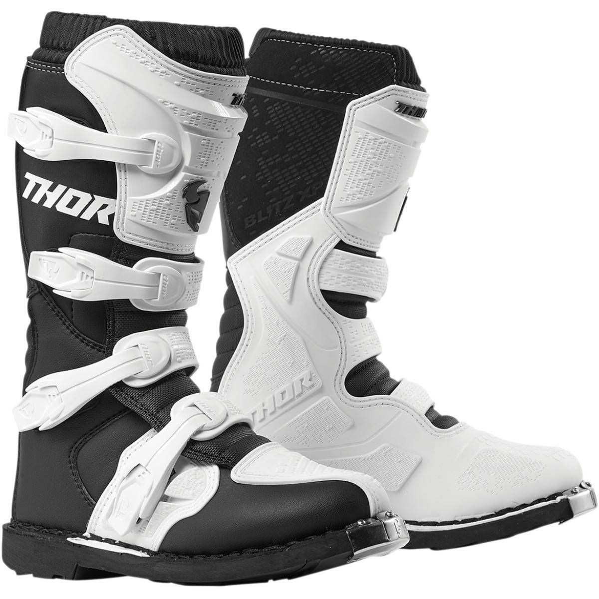 THOR BLITZ XP ブーツ ホワイト/ブラック Thor Womens Blitz XP Boots | FortNine