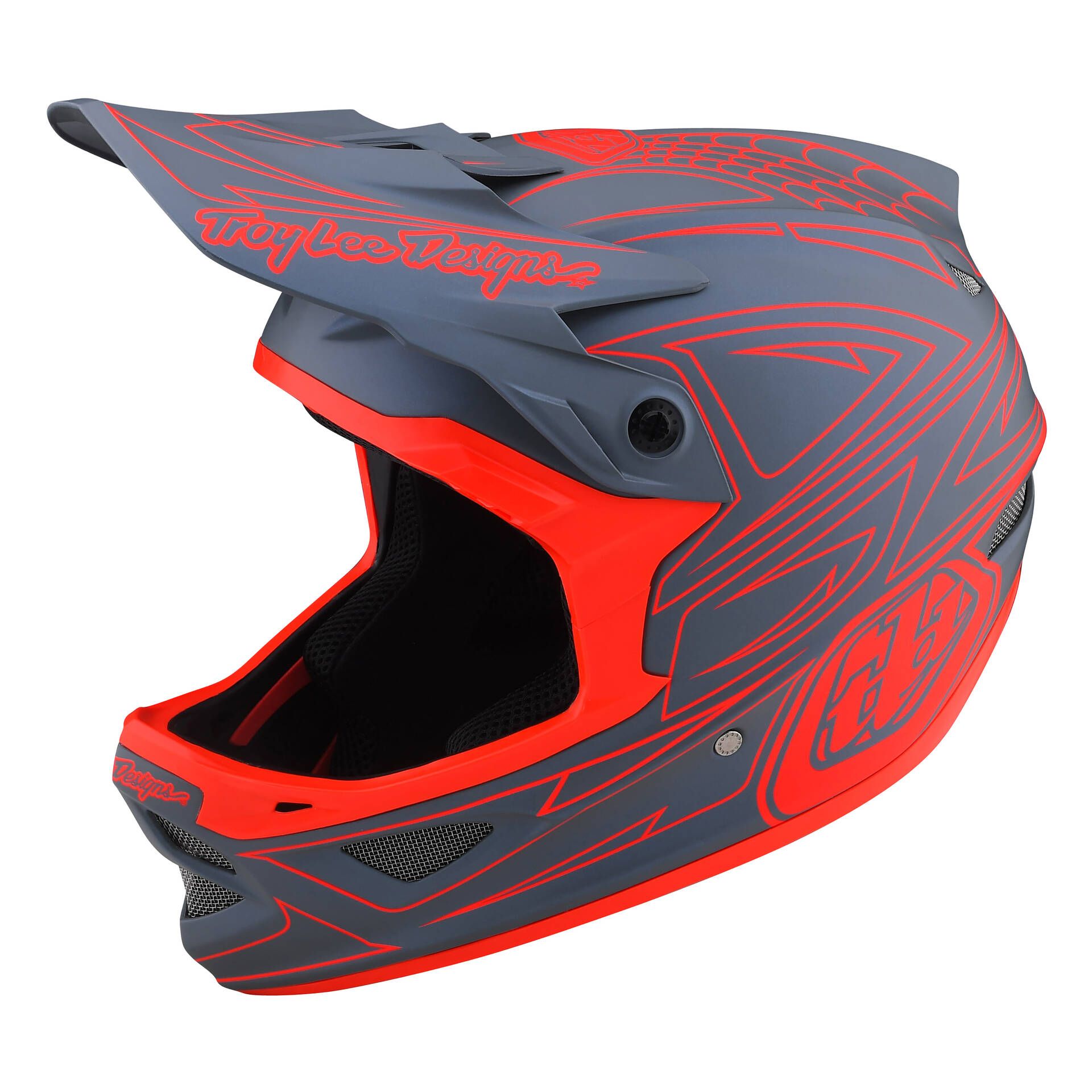 ザ・モスト・ヘイテッド　ポリフィア Troy Lee D3 Fiberlite Spiderstripe MTB Helmet - 2022 | FortNine