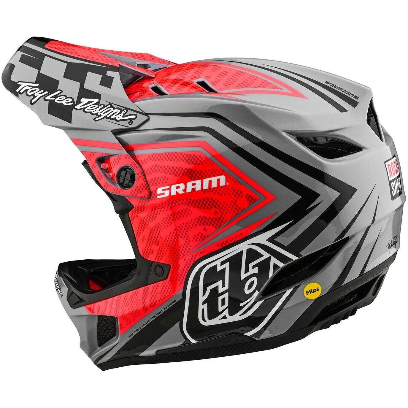 Troy Lee D4 Carbon SRAM MIPS MTB Helmet | FortNine