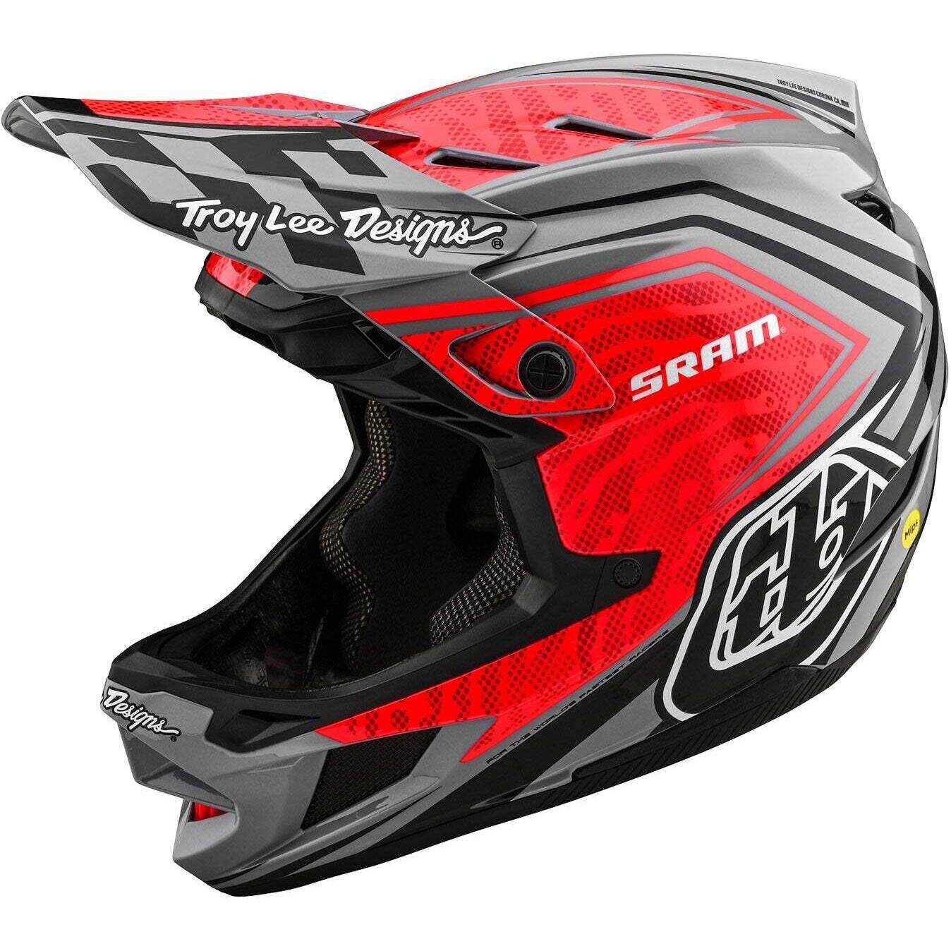 Troy Lee D4 Carbon SRAM MIPS MTB Helmet | FortNine