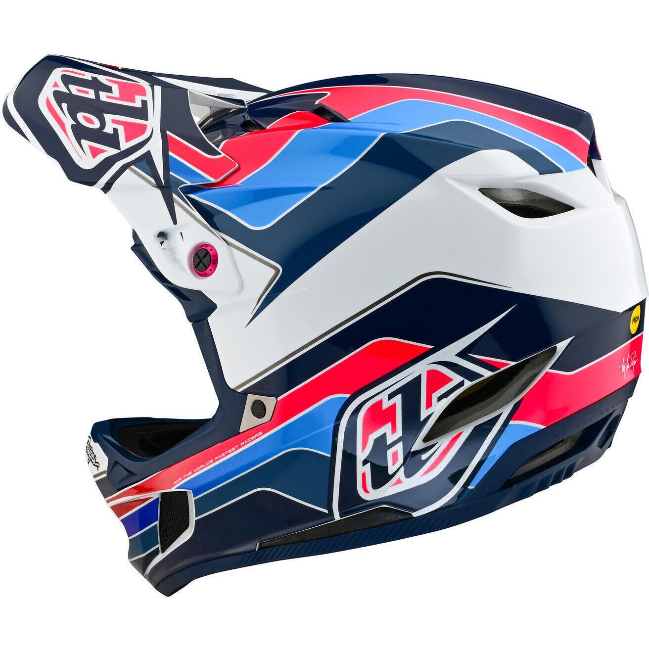 Troy Lee D4 Polyacrylite Block MIPS MTB Helmet | FortNine
