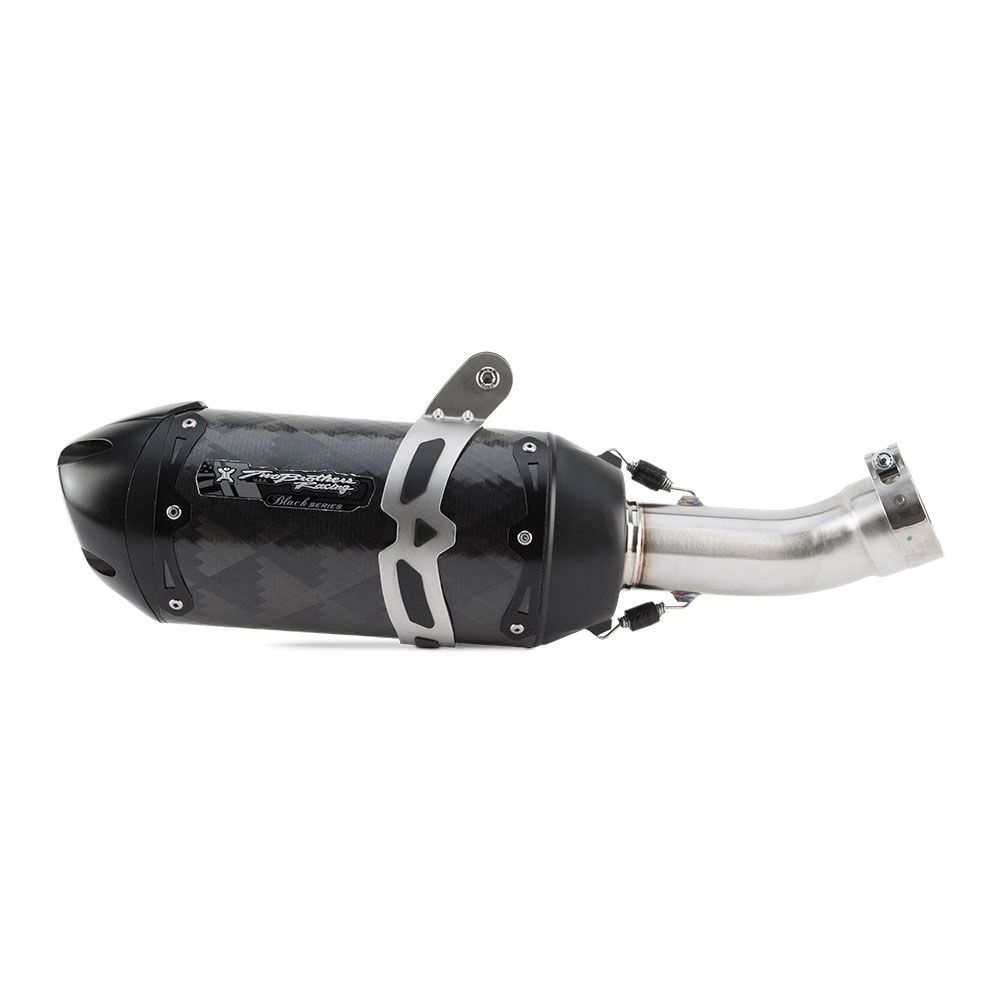 Two Brothers S1R Dual Slip-On Exhaust - 005-4070107-S1B | Yamaha