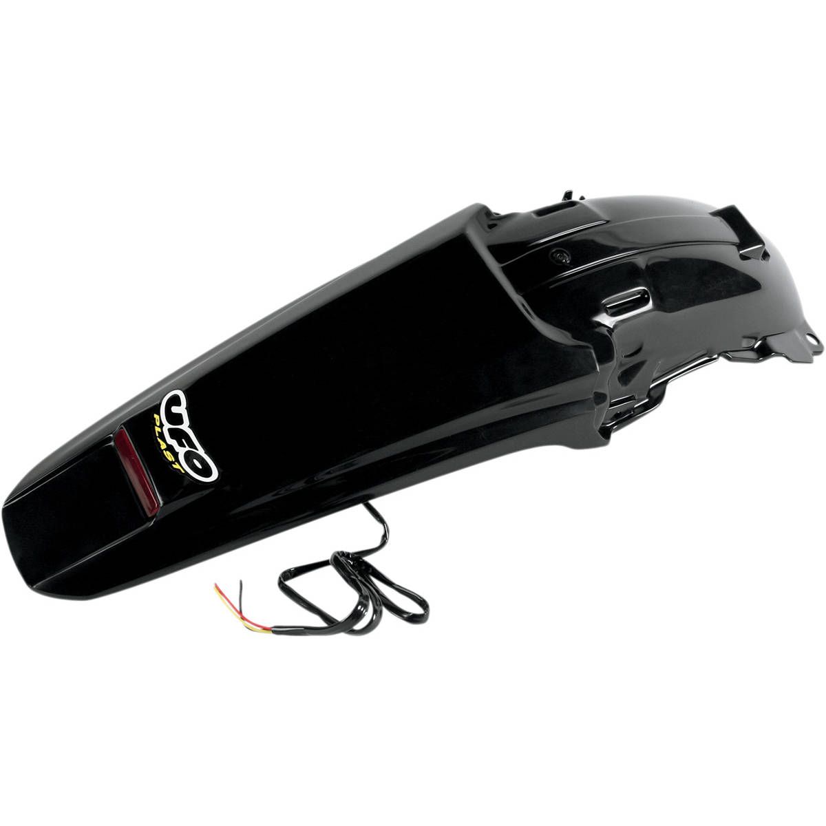 UFO Enduro Rear Fender with LED Light Black - HO04603-001 | FortNine