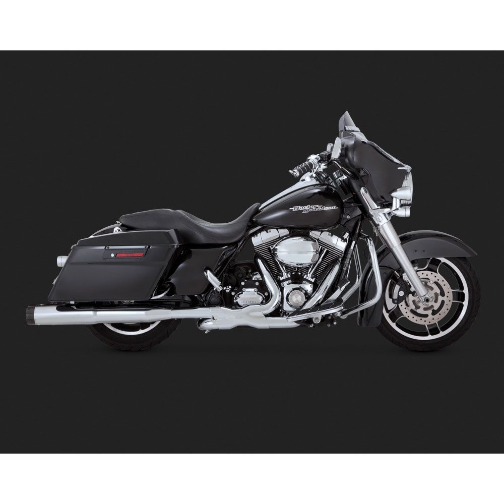 Vance and Hines 4 1/2in. Hi-Output Slip-On Carbon - Carbon Fiber
