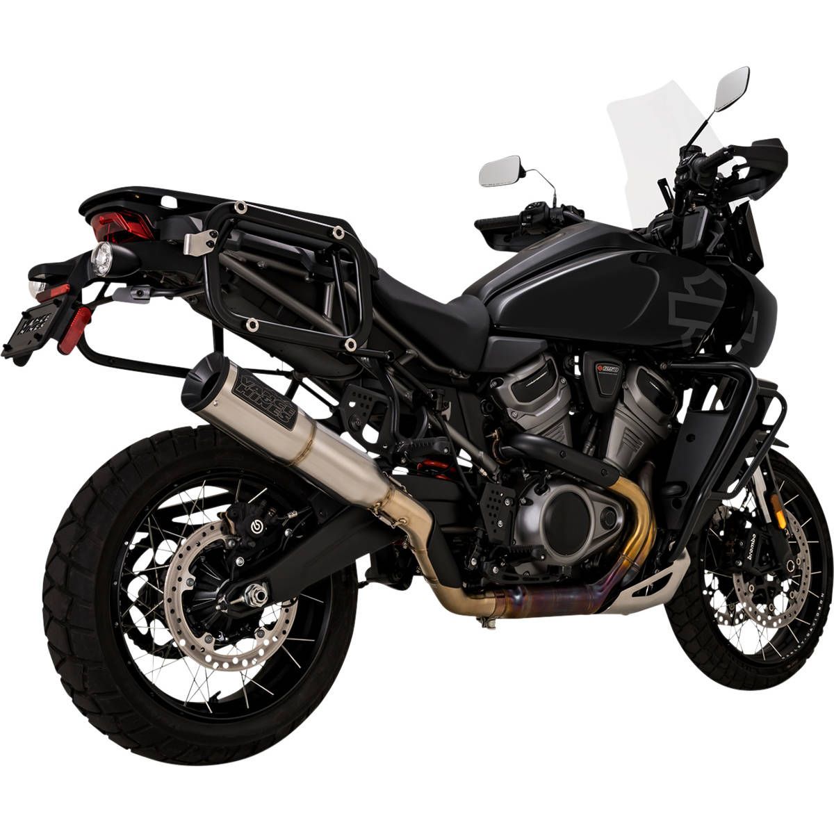 Vance and Hines Hi-Output Adventure 450 Slip-On Muffler Black