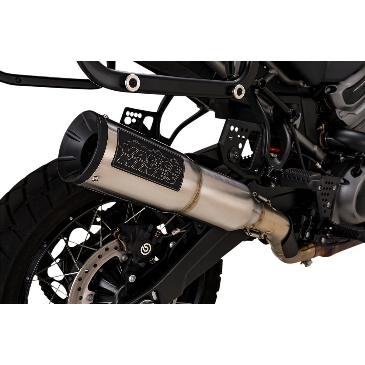 Vance and Hines Hi-Output Adventure 450 Slip-On Muffler Black