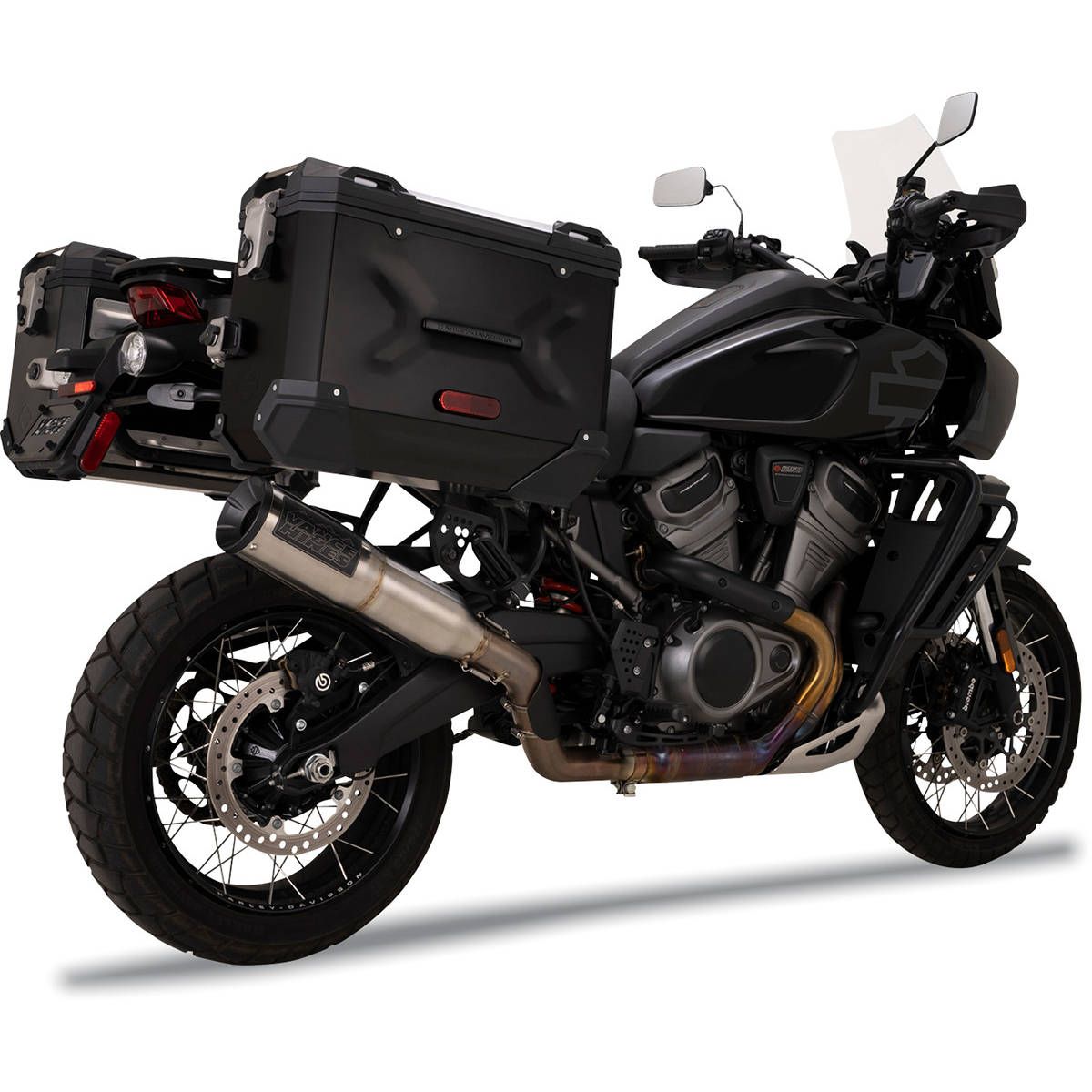 Vance and Hines Hi-Output Adventure 450 Slip-On Muffler Black