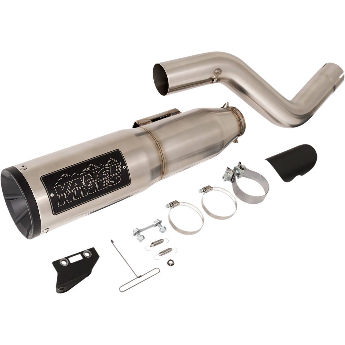 Vance and Hines Hi-Output Adventure 450 Slip-On Muffler Black