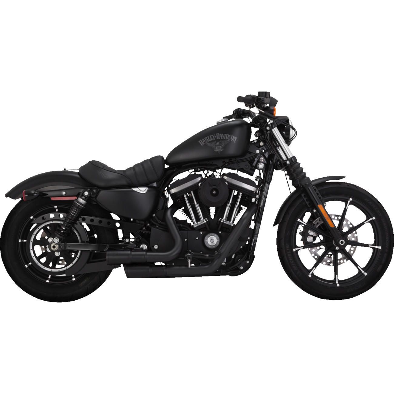 Vance and Hines Mini Grenades 2-Into-2 Exhaust System - 46884