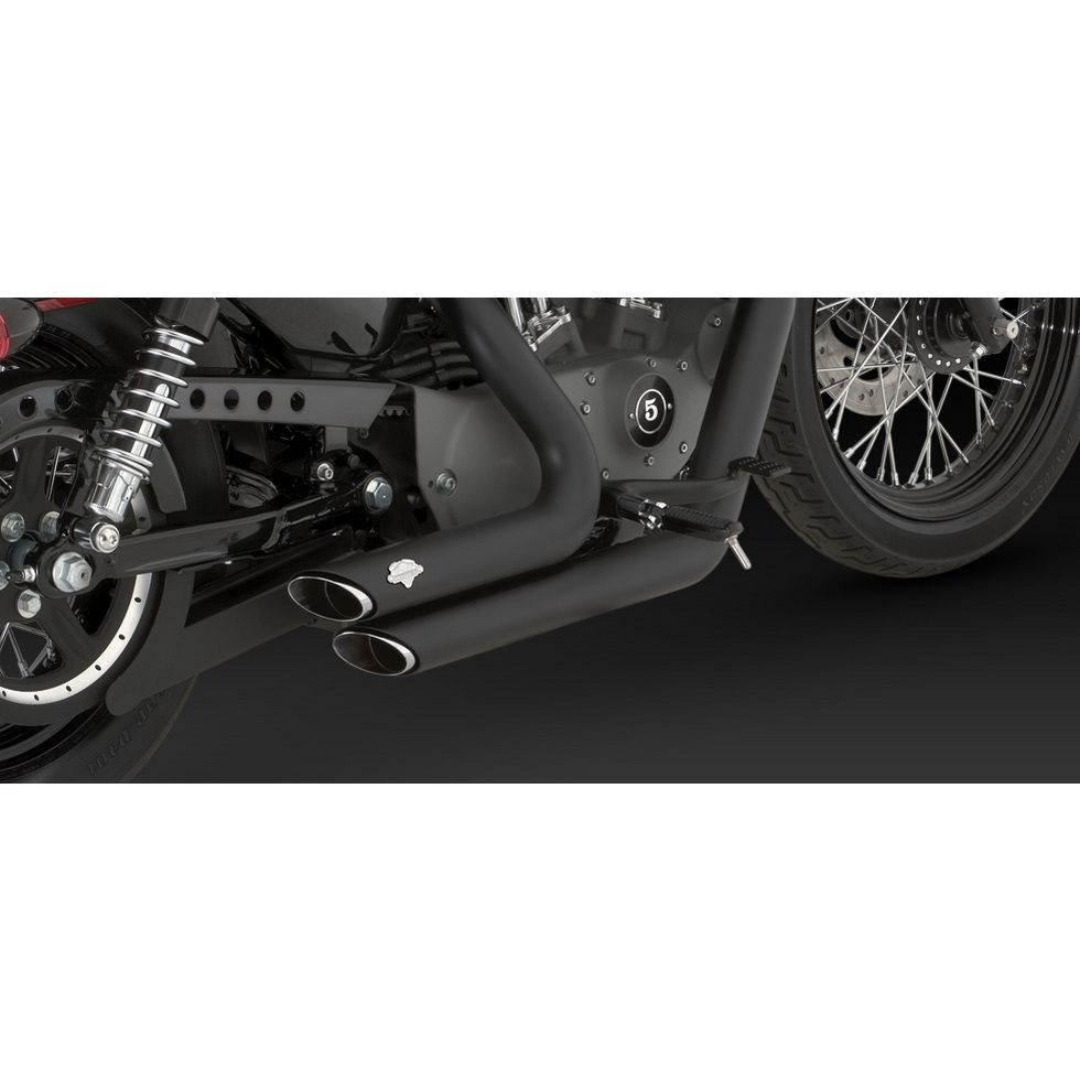 Vance and Hines Shortshots Staggered Exhaust - 47219 | FortNine