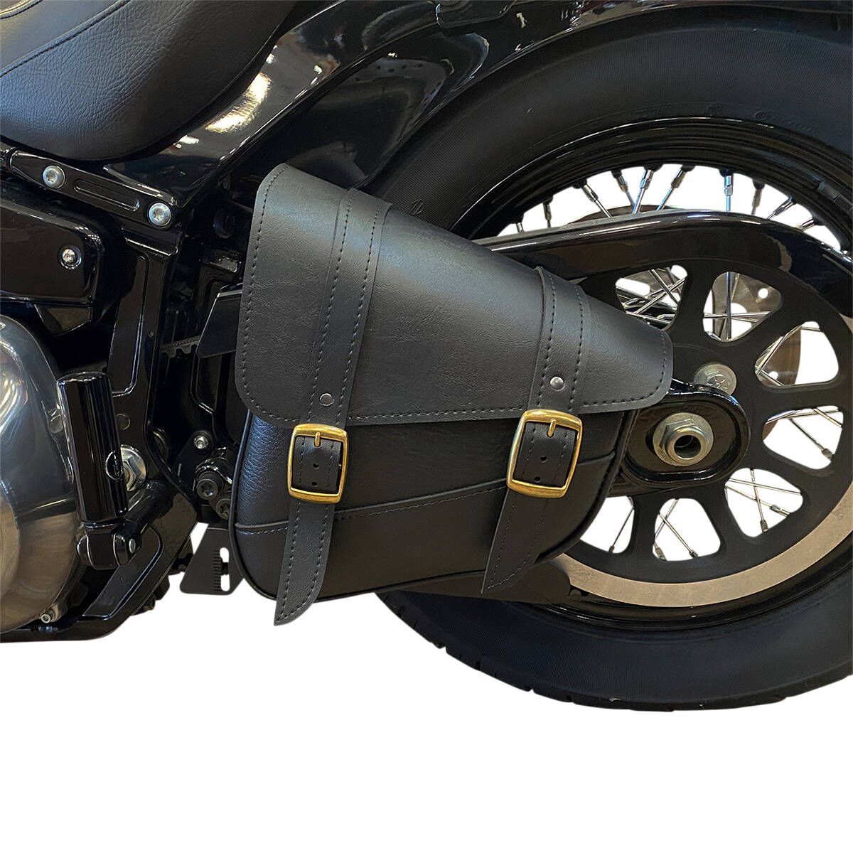 Willie and Max Brass Monkey Triangulated Swingarm Bag FortNine