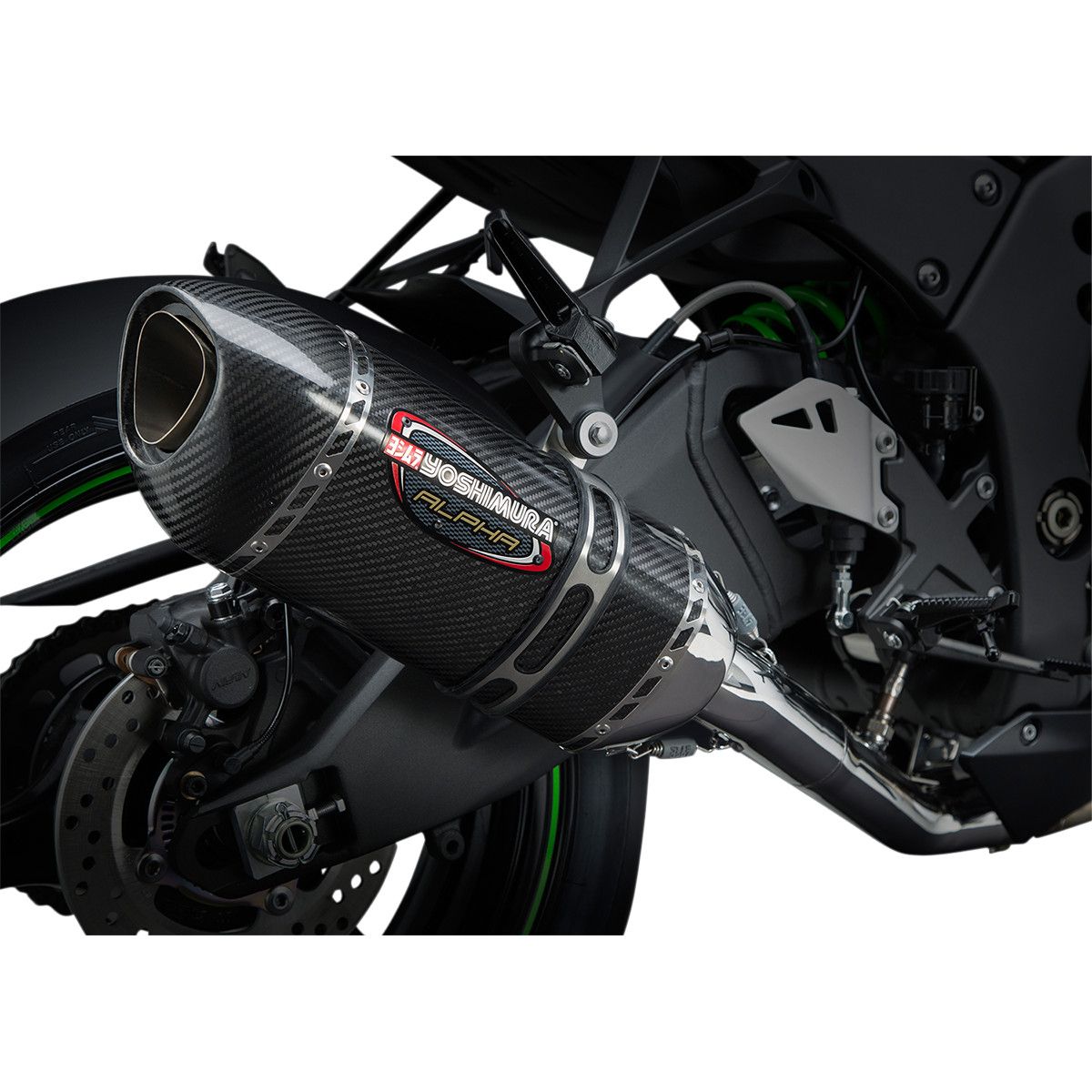 【 yamanii 】 Yoshimura Alpha Race Series 3/4 Exhaust - 141824M220 | FortNine