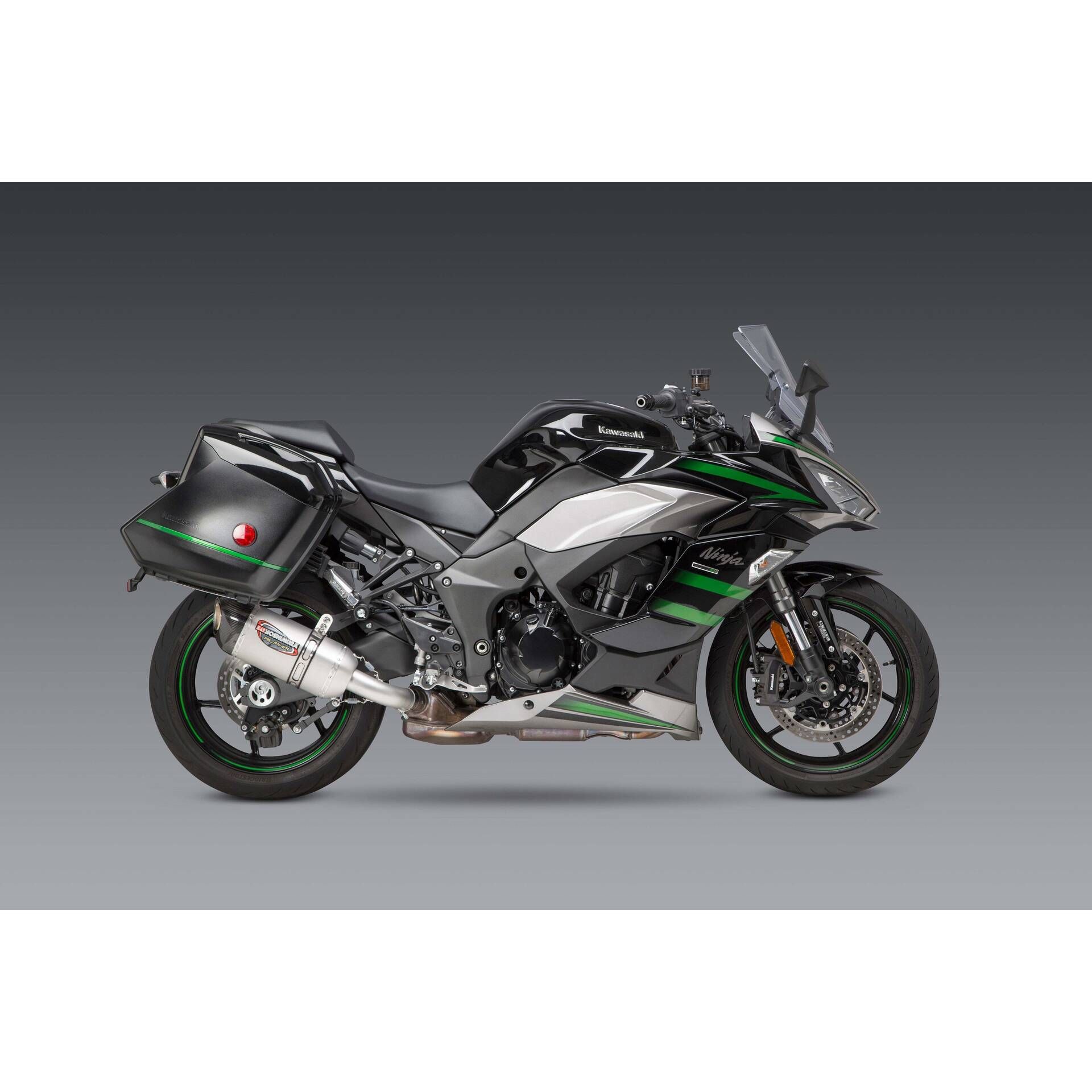 Yoshimura Alpha Slip-On Exhaust - 14161BP520 | Kawasaki Ninja 1000