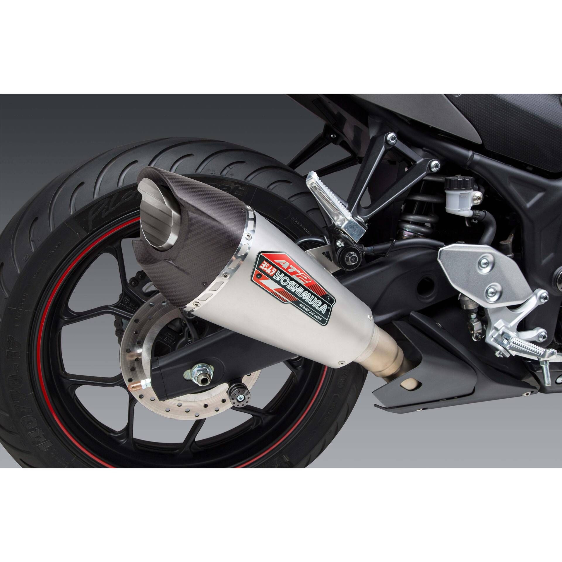 Yoshimura AT2 Slip-On Exhaust - 13320BP523 | FortNine
