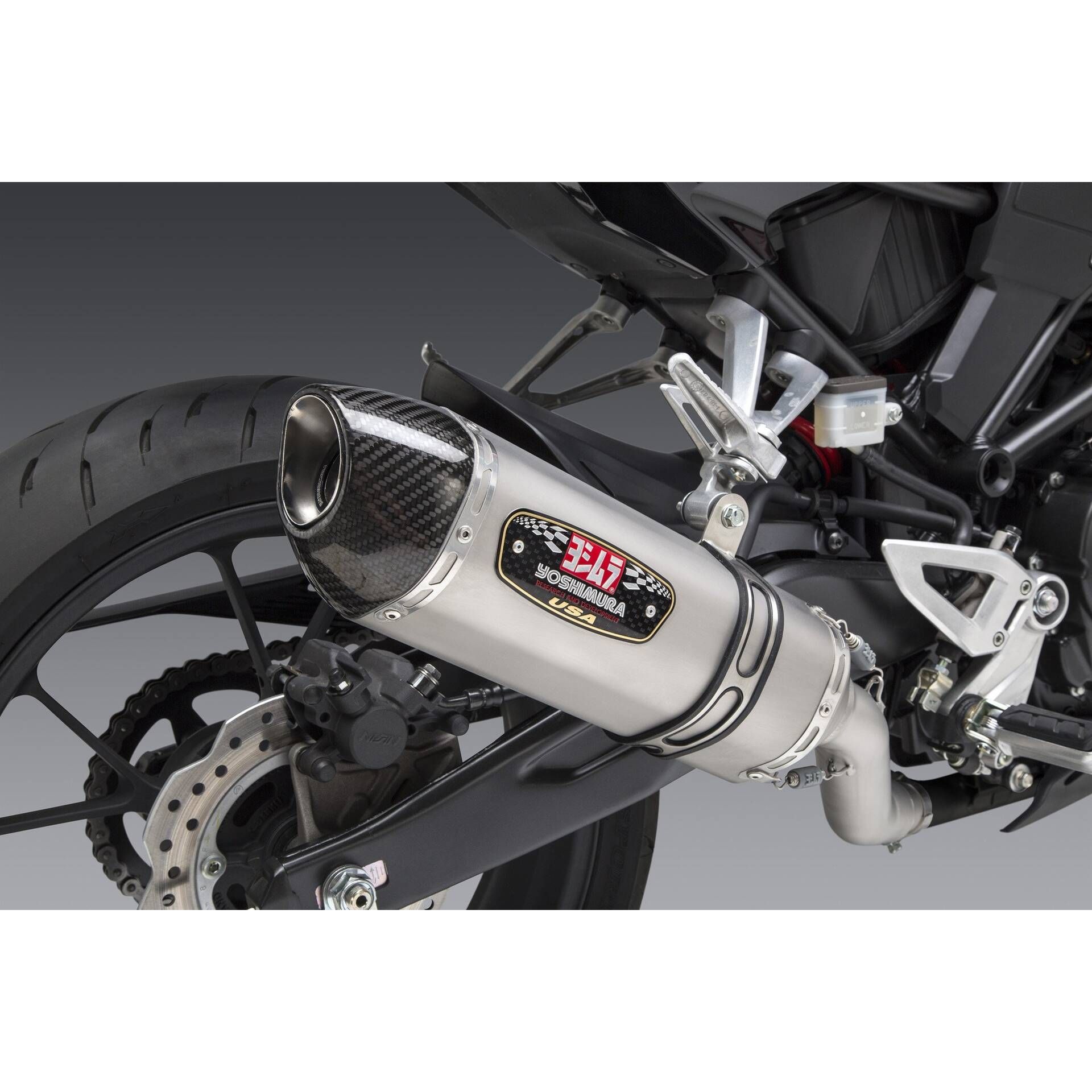Yoshimura R-77 Slip-On Exhaust - 12310BJ520 | Honda CB300R
