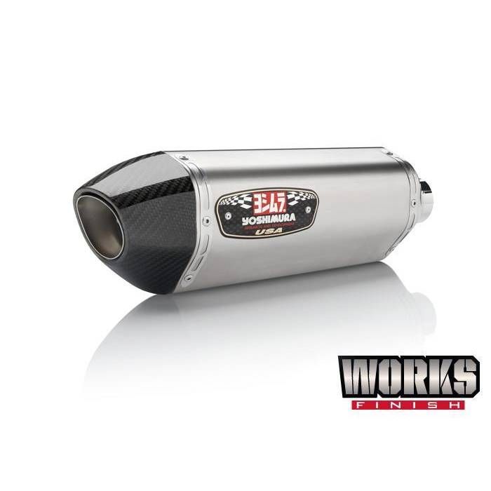 Yoshimura R-77 Slip-On Exhaust - 14360BJ520 | Kawasaki Versys-X