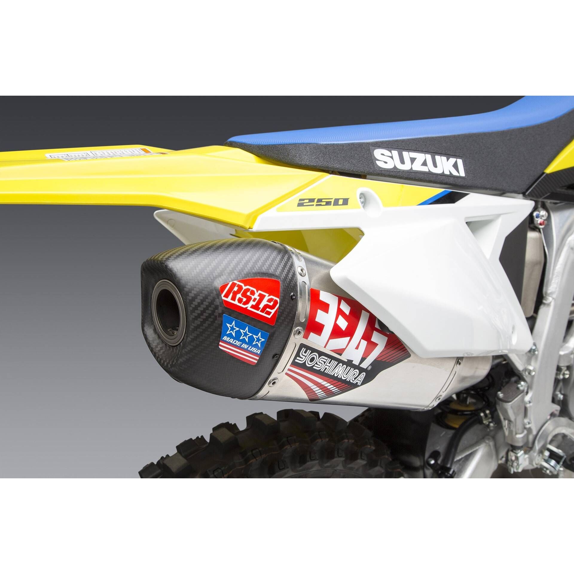 Yoshimura RS-12 Bolt-On Exhaust - 218320S320 | Suzuki RM-Z250 2019