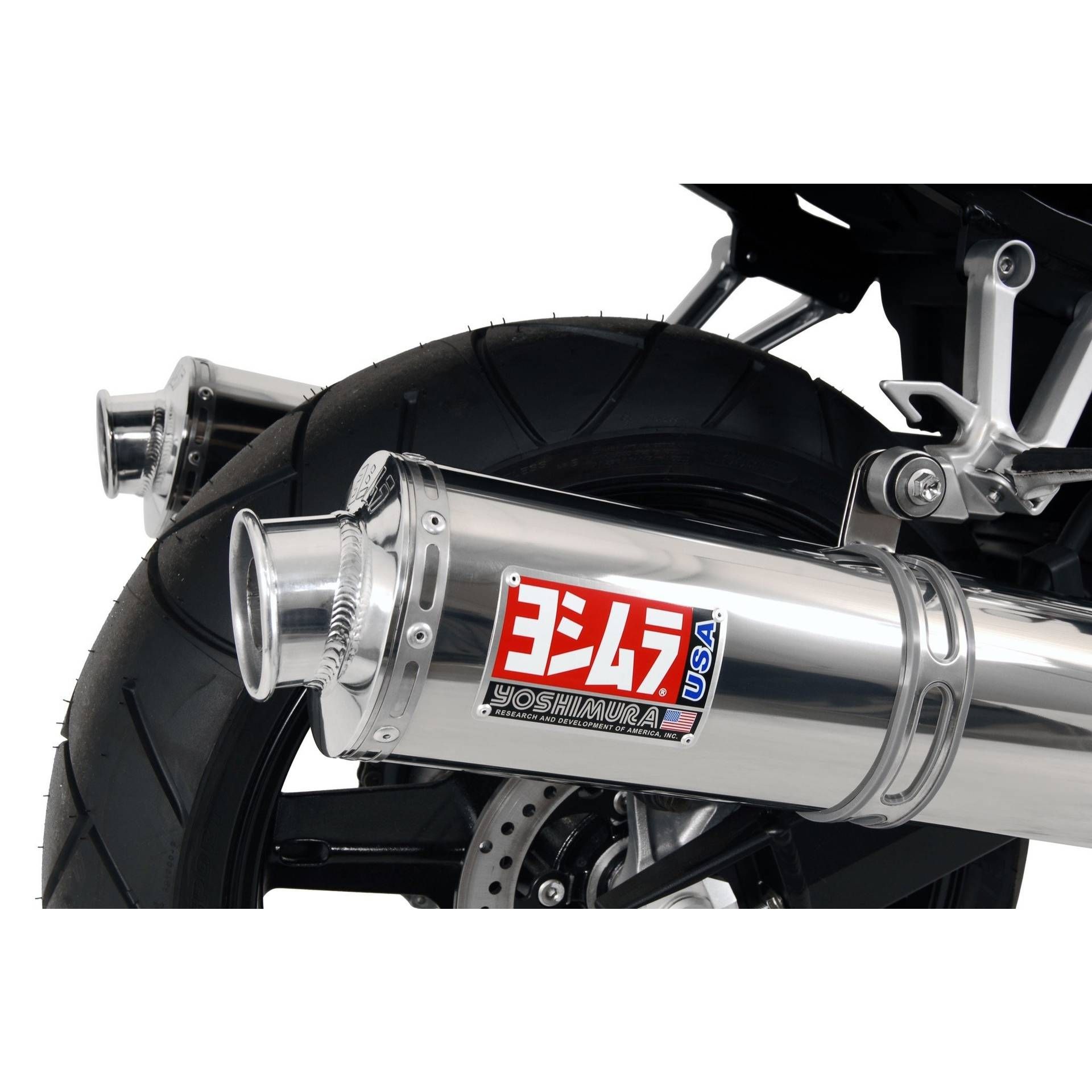 Yoshimura RS-3 Dual Bolt-Ons SS-AL - 1131455 | FortNine