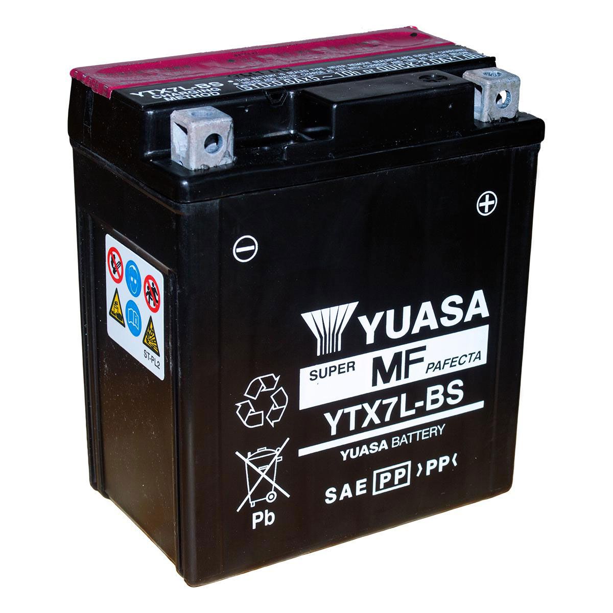 yanyo Yuasa Maintenance Free Battery - YUAM327BS - YTX7L-BS | FortNine