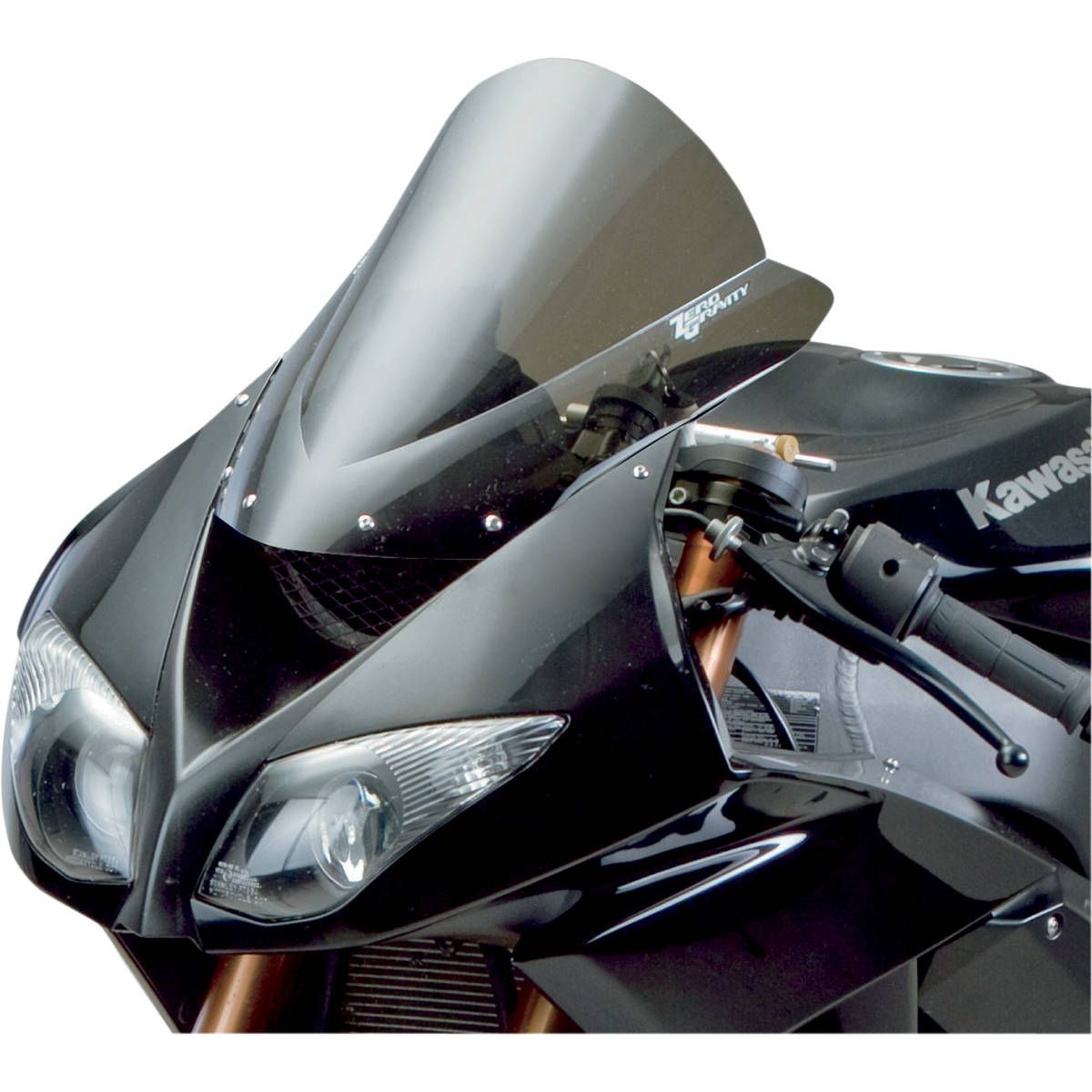 fuji Zero Gravity Double Bubble Windscreen Light Smoke - 16-262