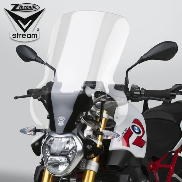 ZTechnik VStream+ Windshield Touring - Clear - Z2355 | BMW R1200R