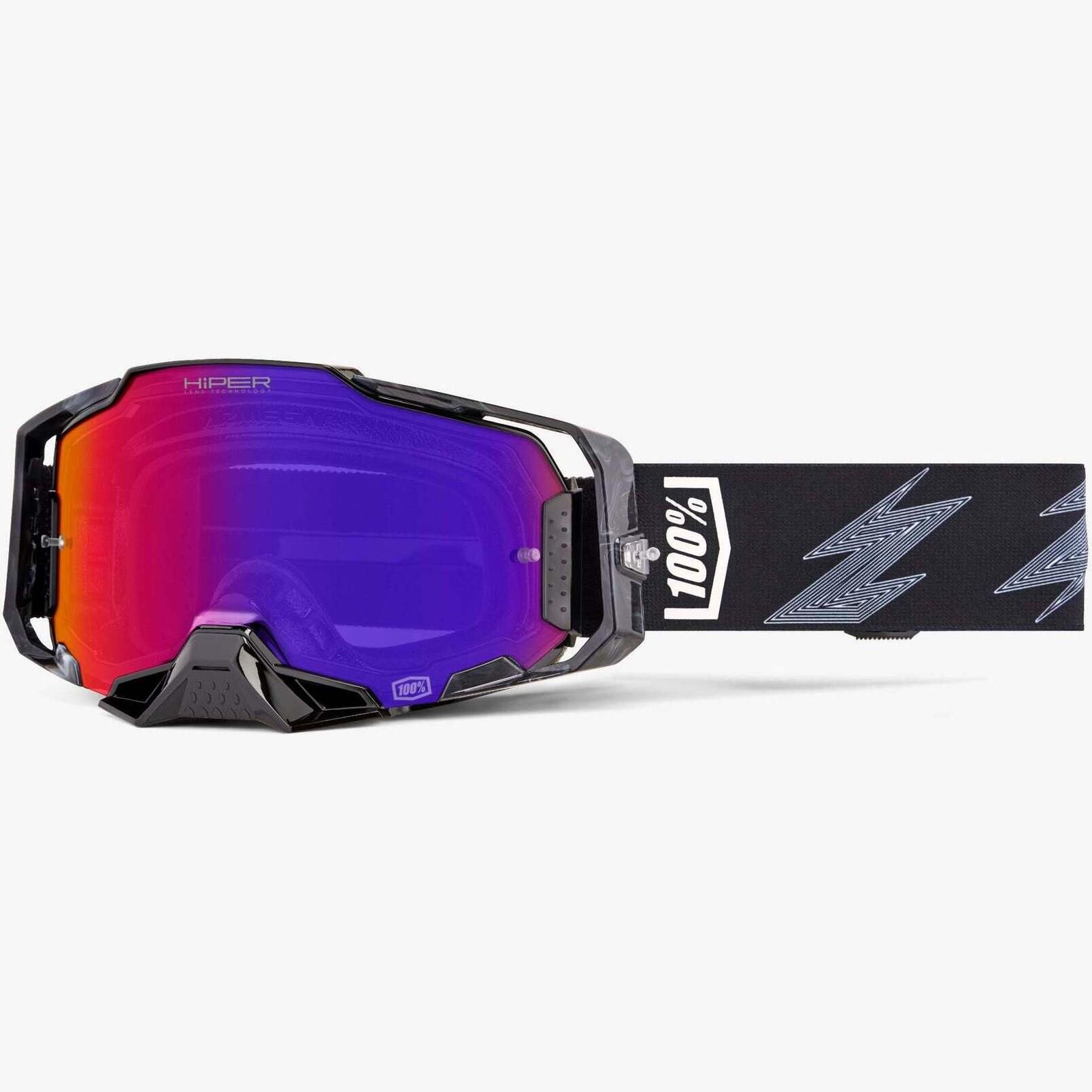 100 Percent Armega Goggles - HiPER Mirrored Lens | FortNine
