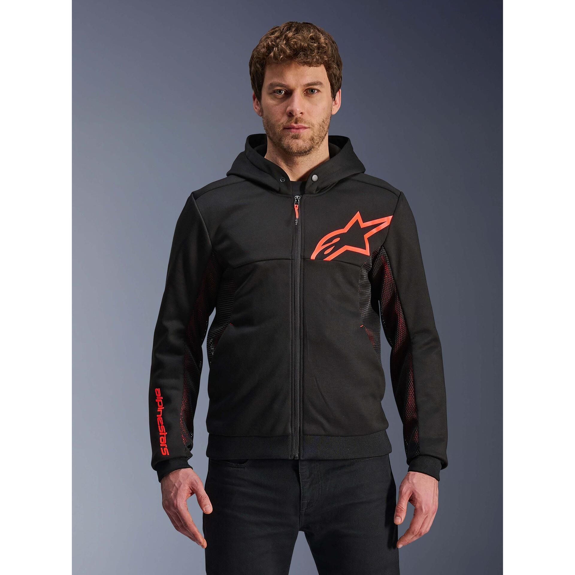 未使用 ALPINESTARS CHROME SPORT HOODIE アジアM アルパインスターズ CHROME SPORT HOODIE ASIA クロームスポーツ