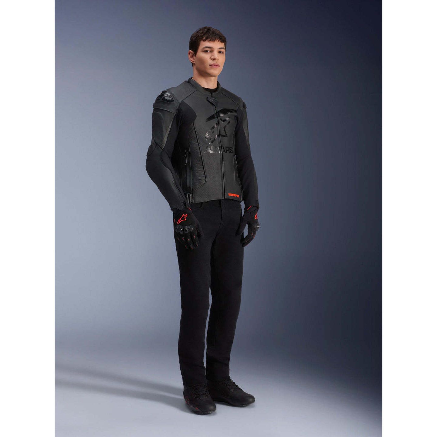 Alpinestars Rider Jacket XL ブラック/カモフラージュ Alpinestars GP Plus R V4 Airflow Leather Jacket | FortNine