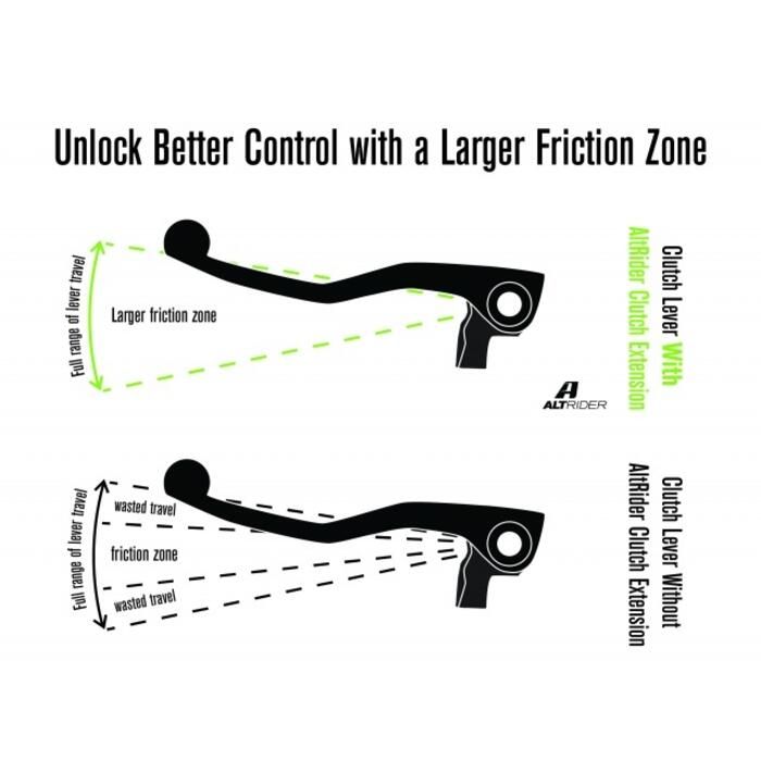 AltRider Clutch Arm Extension - T725-6-2700 | Yamaha XTZ07 Tenere