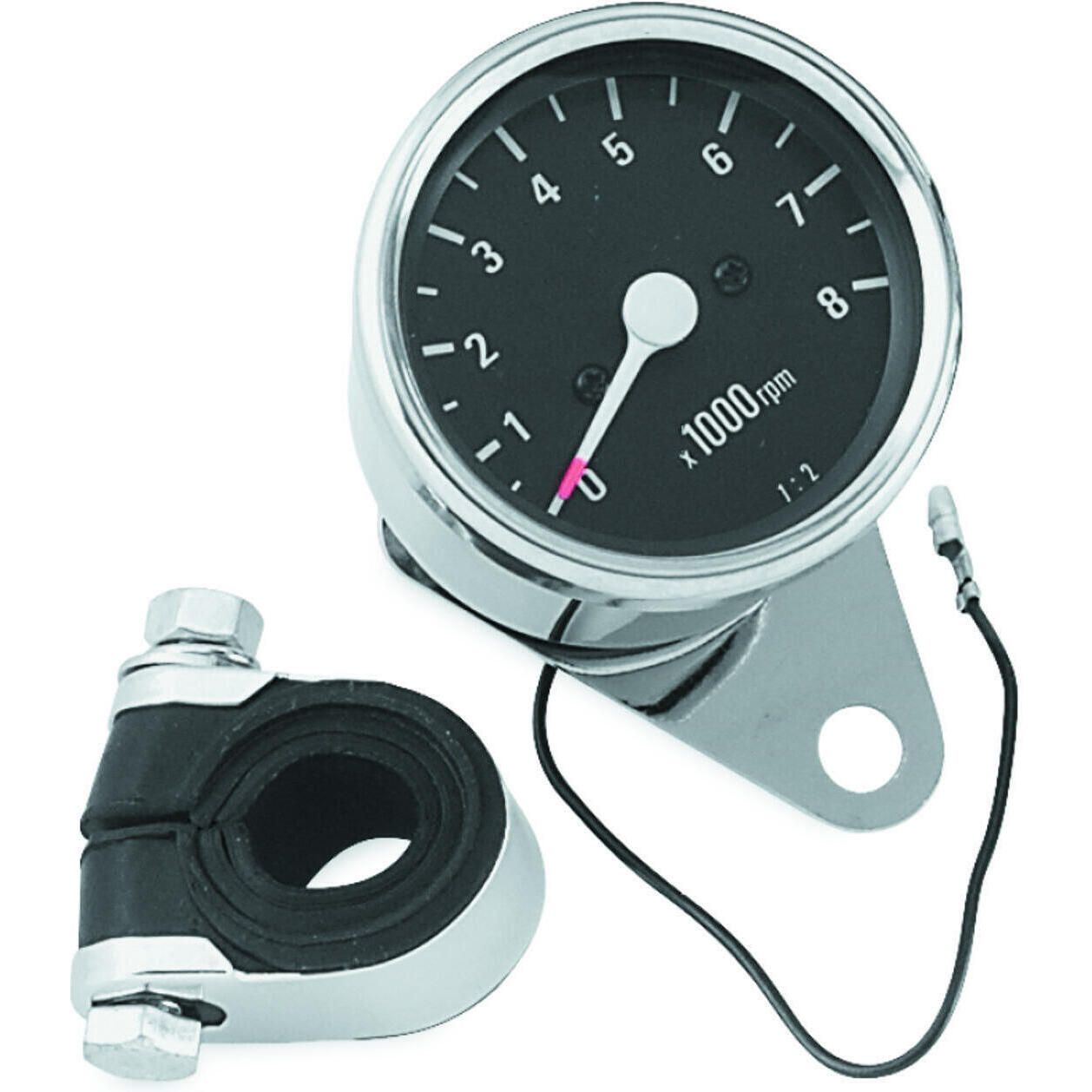 Bikers Choice Mechanical Custom Mini Tachometer - 72116 | FortNine