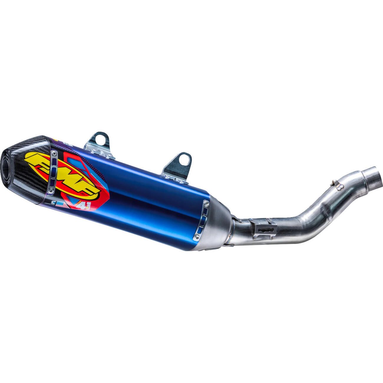 FMF Racing Factory 4.1 RCT Slip-On Exhaust - Blue Anodized