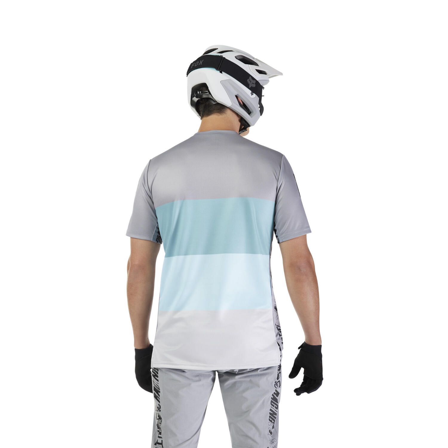 FOX RANGER DR SS JERSEY AVIATION GREY METAL - Maillot VTT