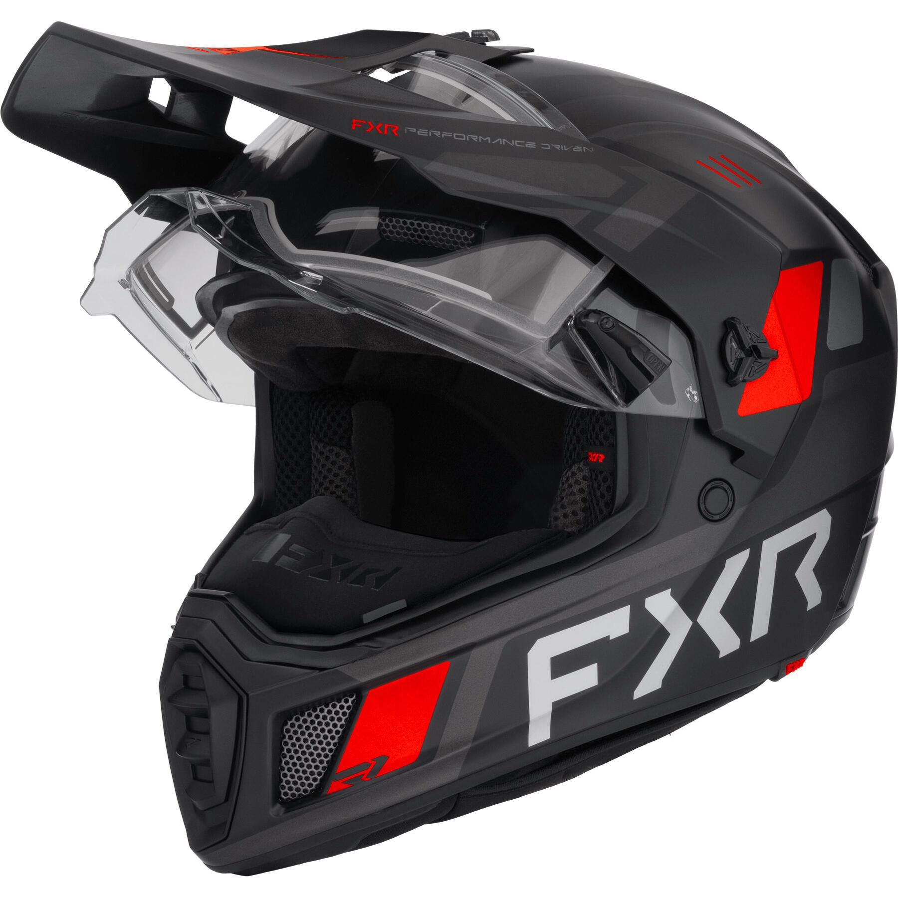FXR Clutch X Helmet with Electric Shield | FortNine
