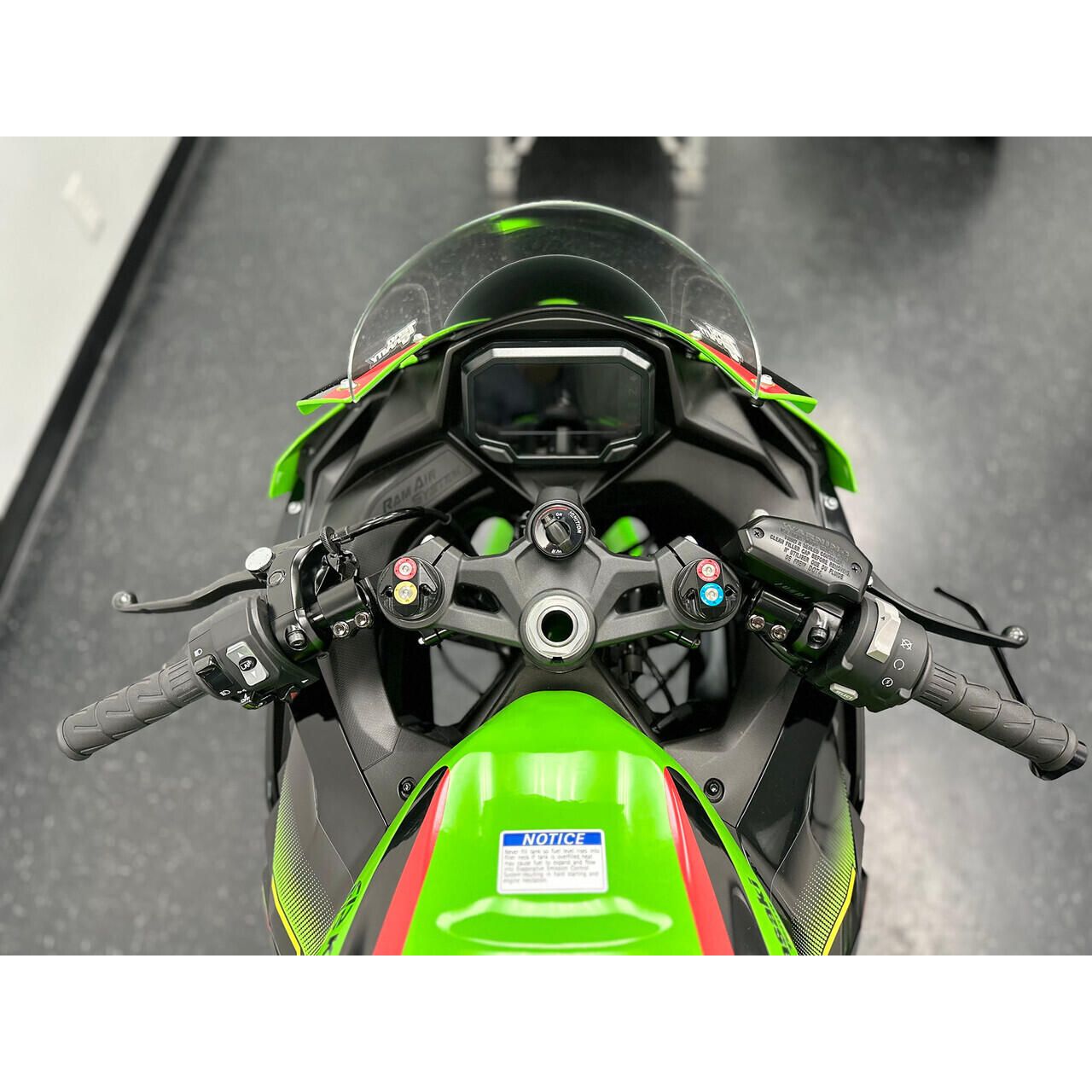 Graves Riser Mount Clip-On Handlebars - 45 mm - HB045RM | Kawasaki