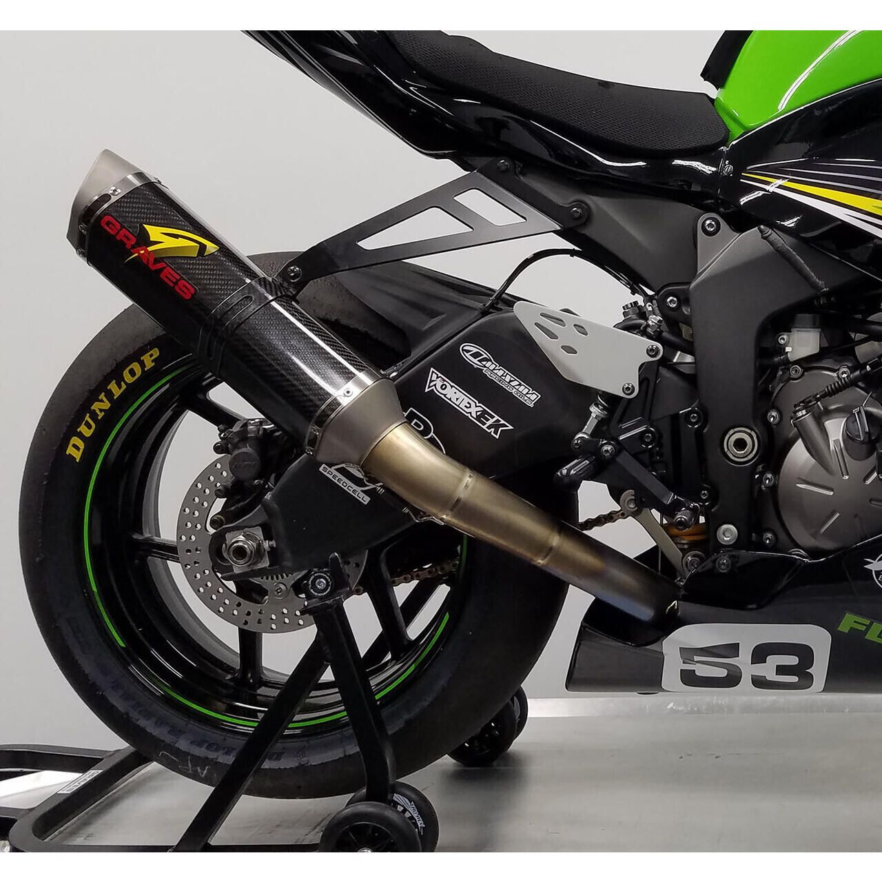 Graves WORKS2 Full Exhaust System - Titanium/Carbon Fiber/Titanium