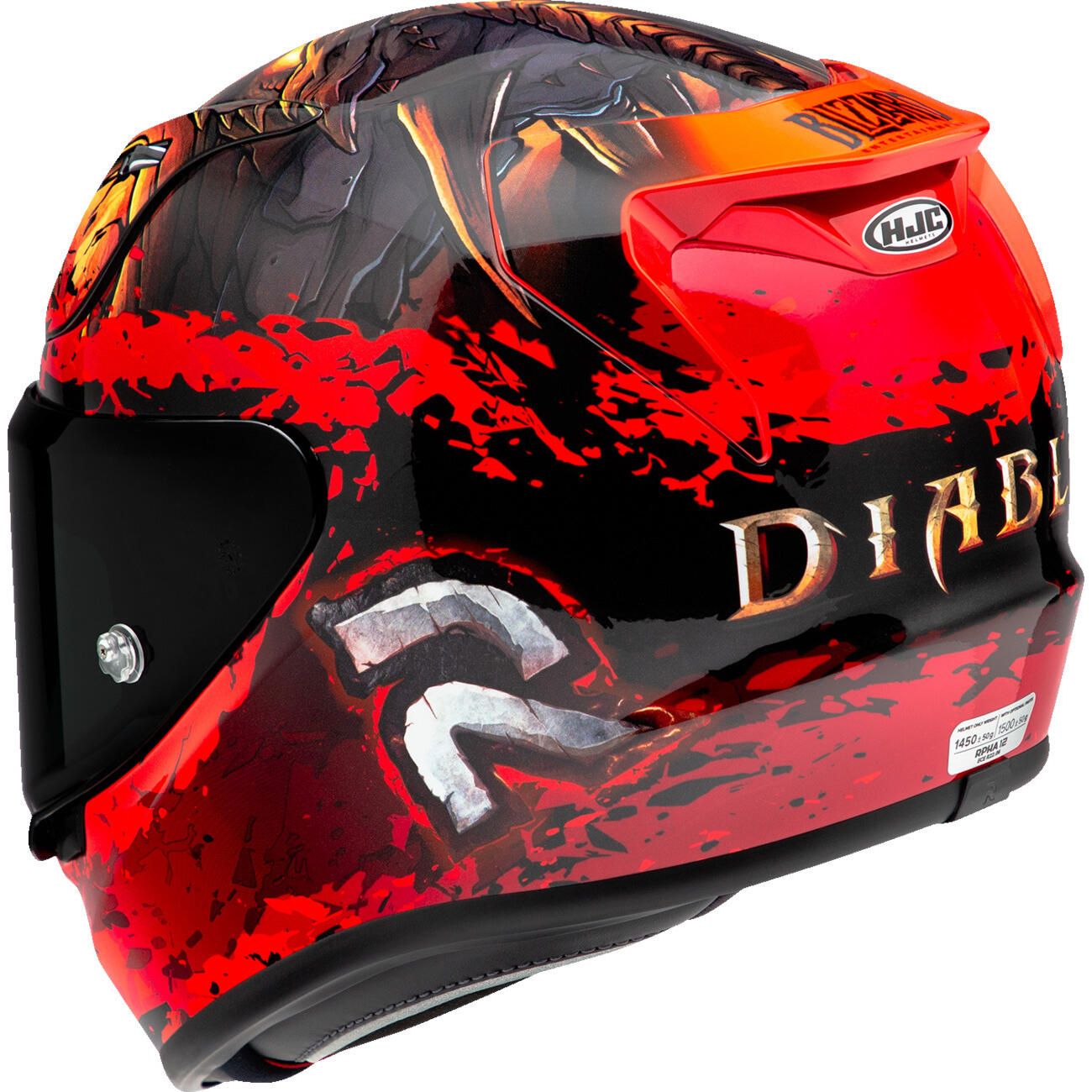 HJC RPHA 12 Diablo Blizzard Helmet | FortNine