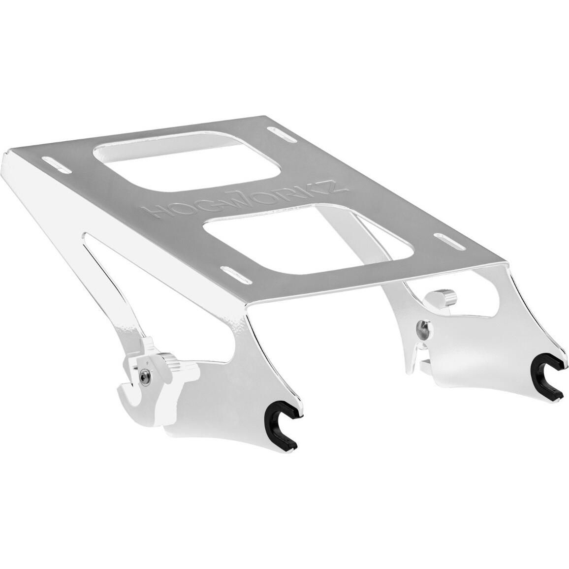 HogWorkz Detachable Tour Pack Luggage Mount Conversion Kit Chrome